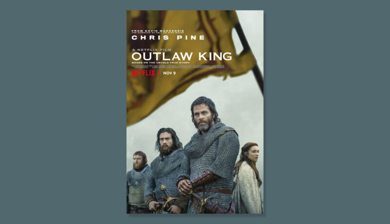 The Outlaw King movie poster from 2018
