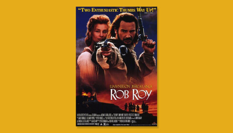 Rob Roy movie poster from 1995