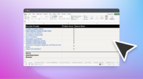 An excel document of someone's heuristic analysis.