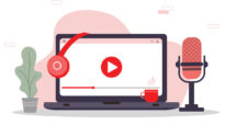 Illustration of laptop