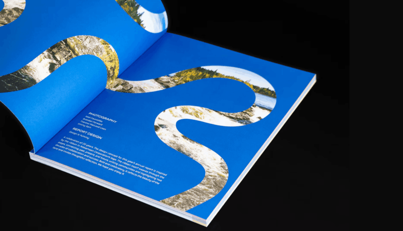Open spread of the Niskamoon Corporation 2024–25 Report.