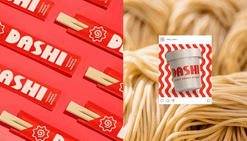 Dashi Ramen brand applications