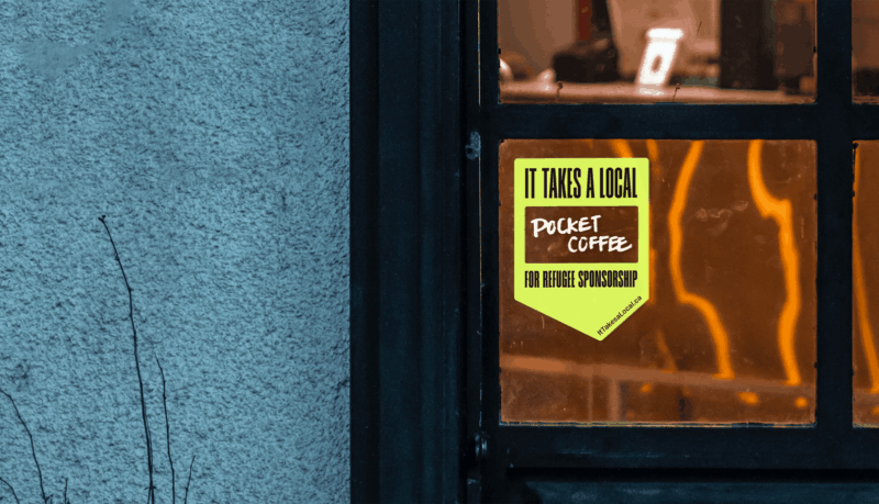It Takes A Local stickers
