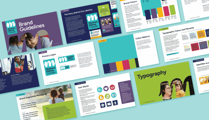 Mothers Matter Canada brand guidelines