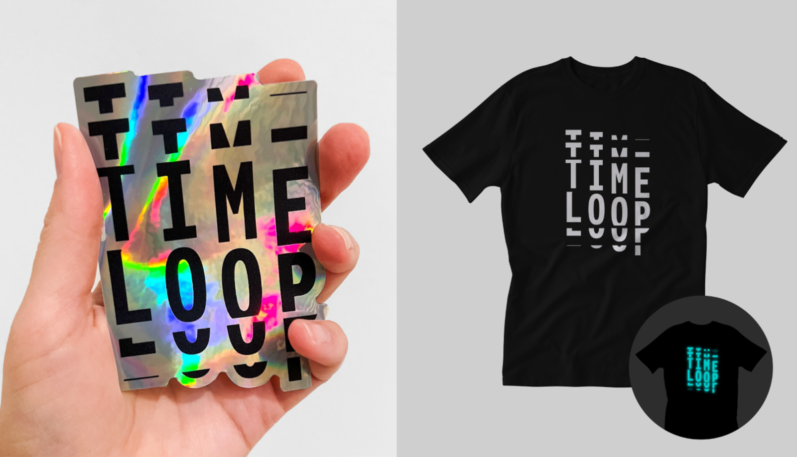 Time Loop Design RGD | Time Loop Exhibit Logo