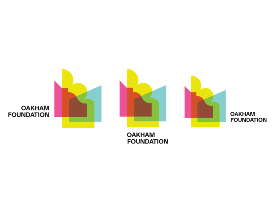 Oakham Foundation logo iterations