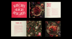 AI Recipes for Hungry Designers book covers and interior spreads