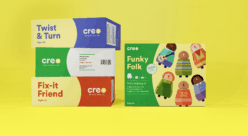 Creo Toys product packaging