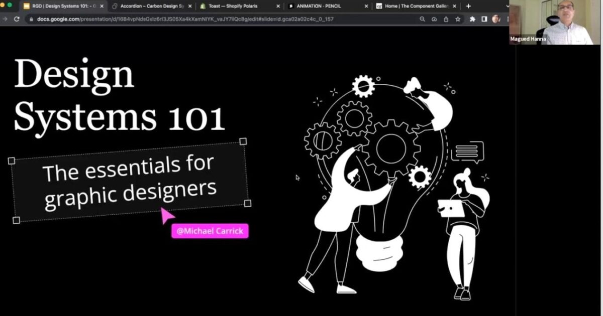 RGD | Design Systems 101 — Essentials for Graphic Designers