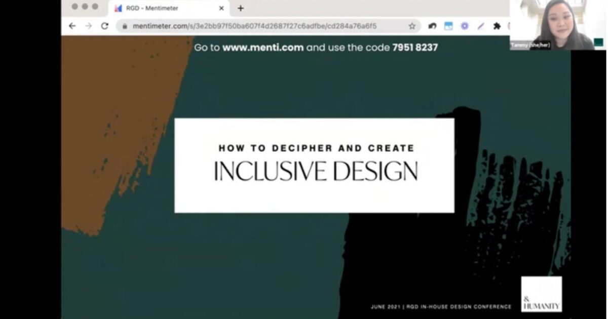 RGD | How to Decipher and Create Inclusive Design