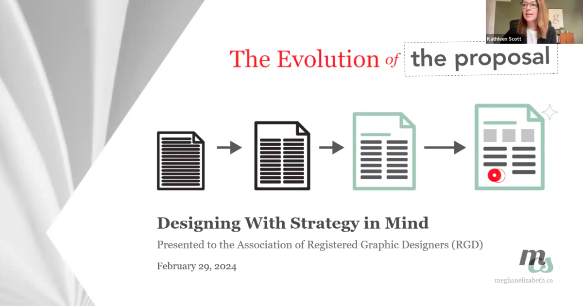 RGD | The Evolution of the Proposal